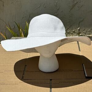 White Shade Shore Sun Hat